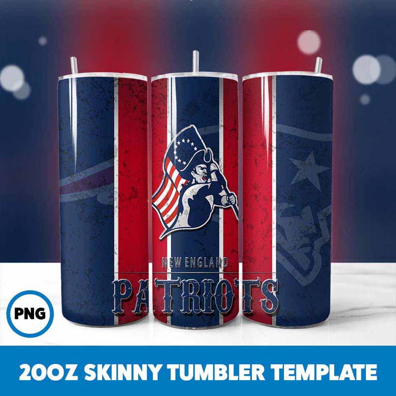 New England Patriots 20oz
  Tumbler Wrap