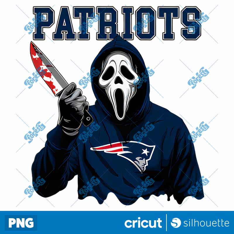 New England Patriots Movie
  Ghostface NFL PNG