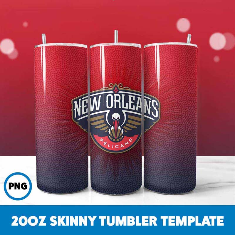 New Orleans Pelicans 20oz
Tumbler Wrap