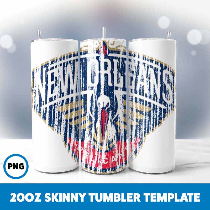 New Orleans Pelicans Wood
Tumbler Wrap