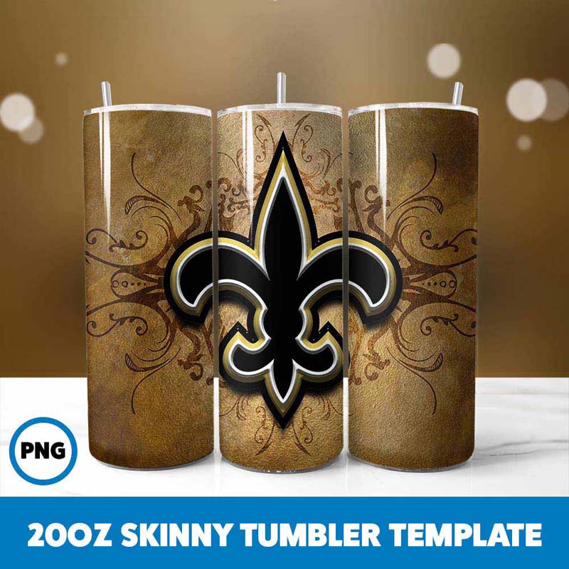 New Orleans Saints 20oz
  Tumbler Wrap