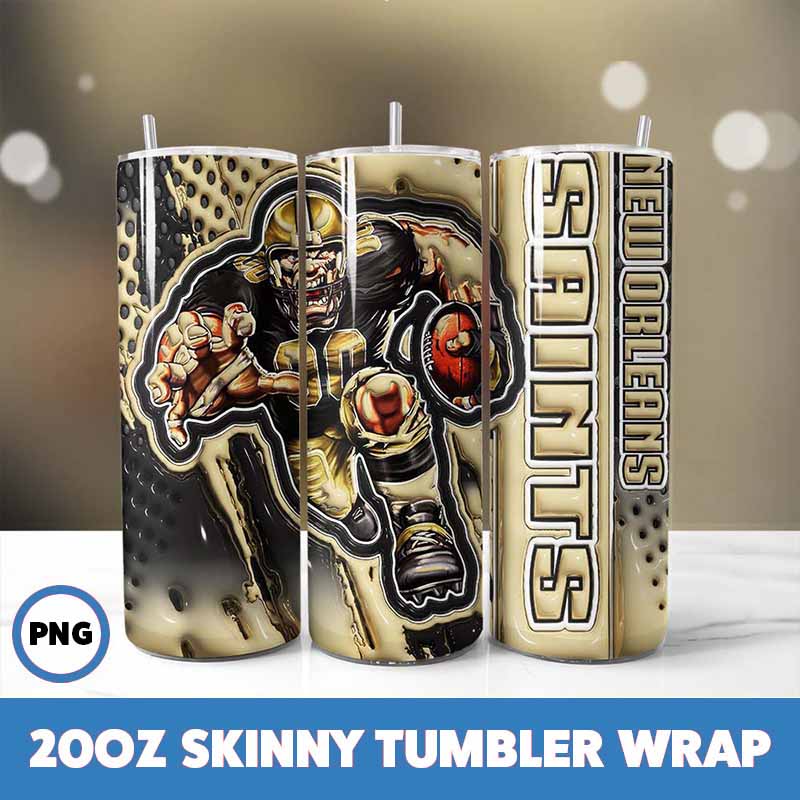 New Orleans Saints NFL Tumbler
  Wrap