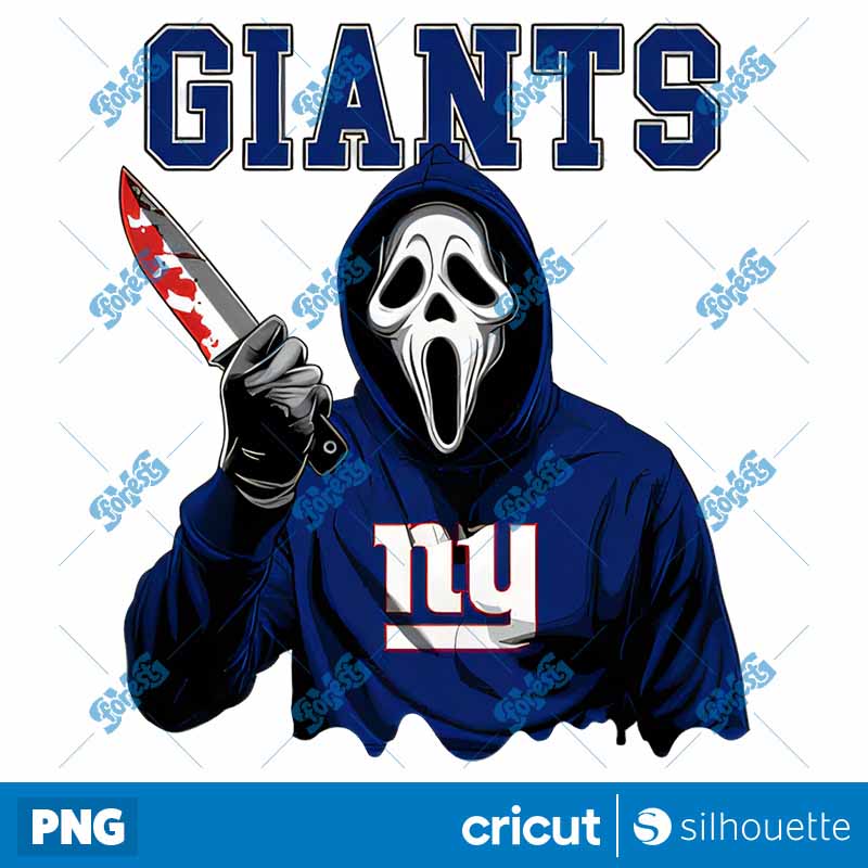 New York Giants Movie
  Ghostface NFL PNG