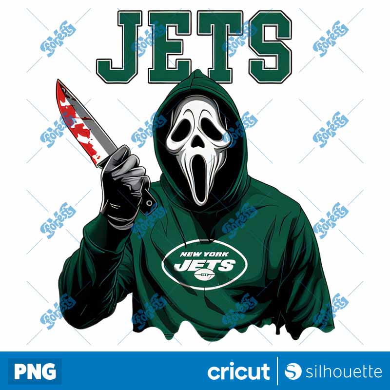 New York Jets Movie Ghostface
  NFL PNG