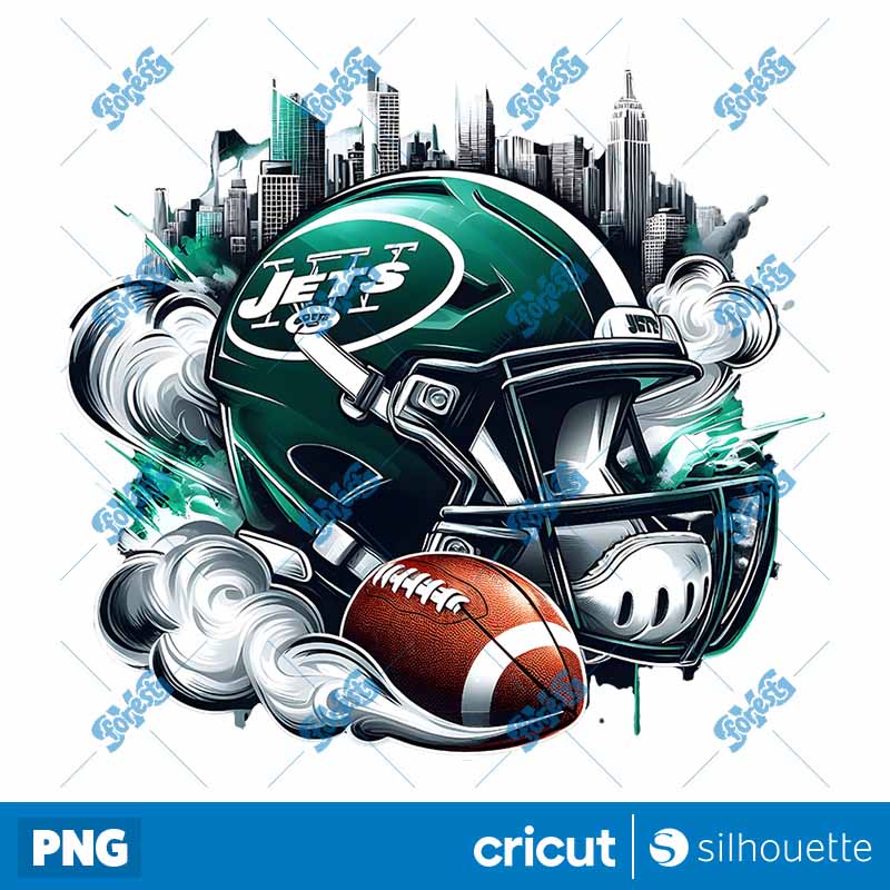 New York Jets NFL Helmet PNG