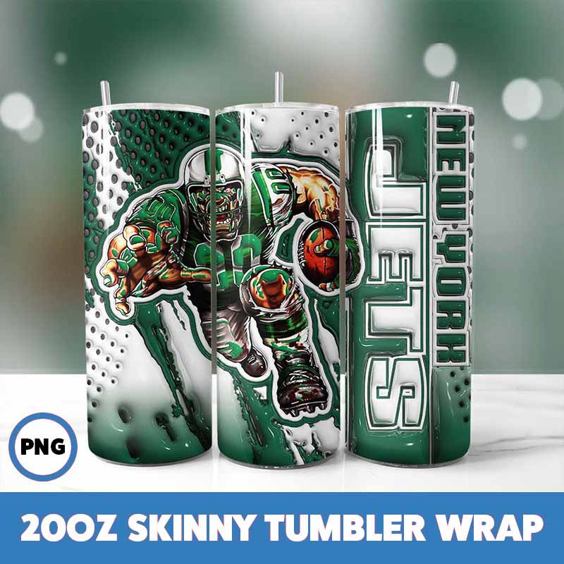 New York Jets NFL Tumbler Wrap