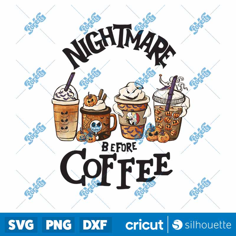 Nightmare Before Christmas
Coffee PNG