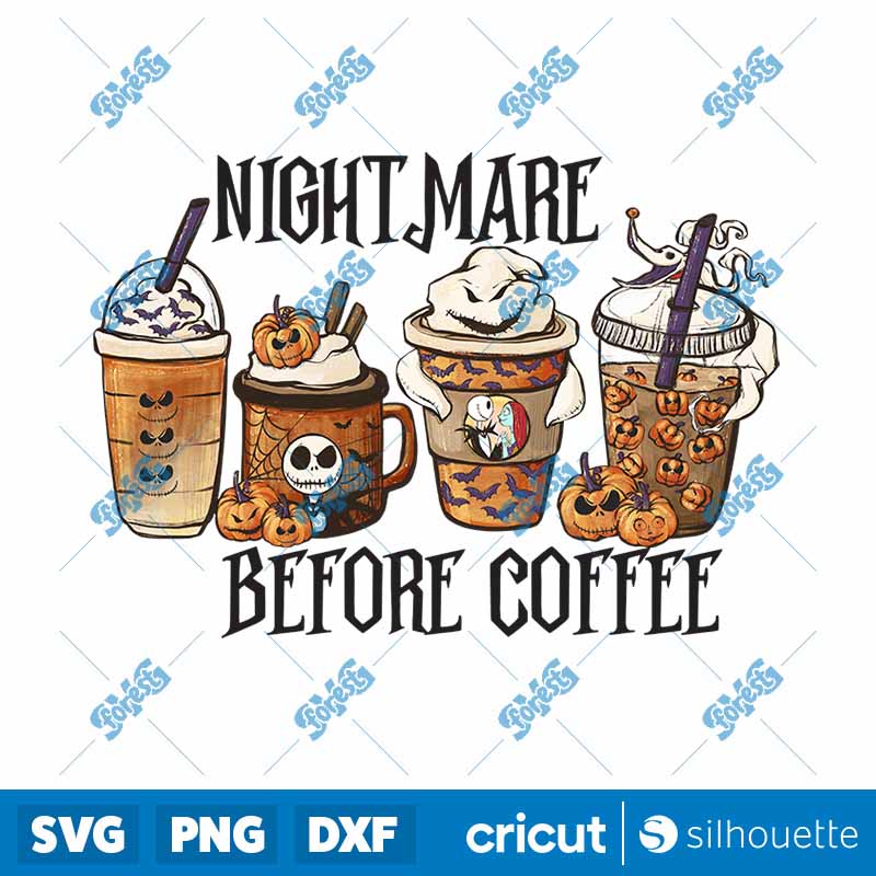 Nightmare Before Coffee PNG