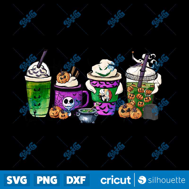 Nightmare Coffee Cups
Halloween PNG