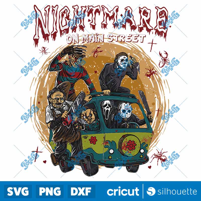 Nightmare On Main Street
  Horror PNG