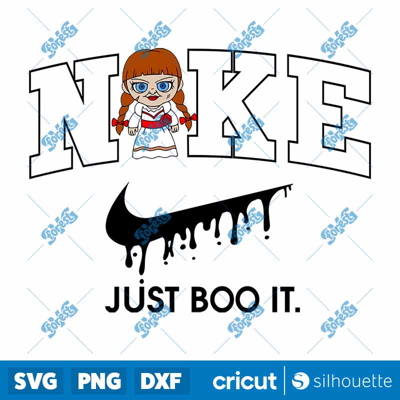 Nike Just Boo It x Baby
  Annabelle SVG