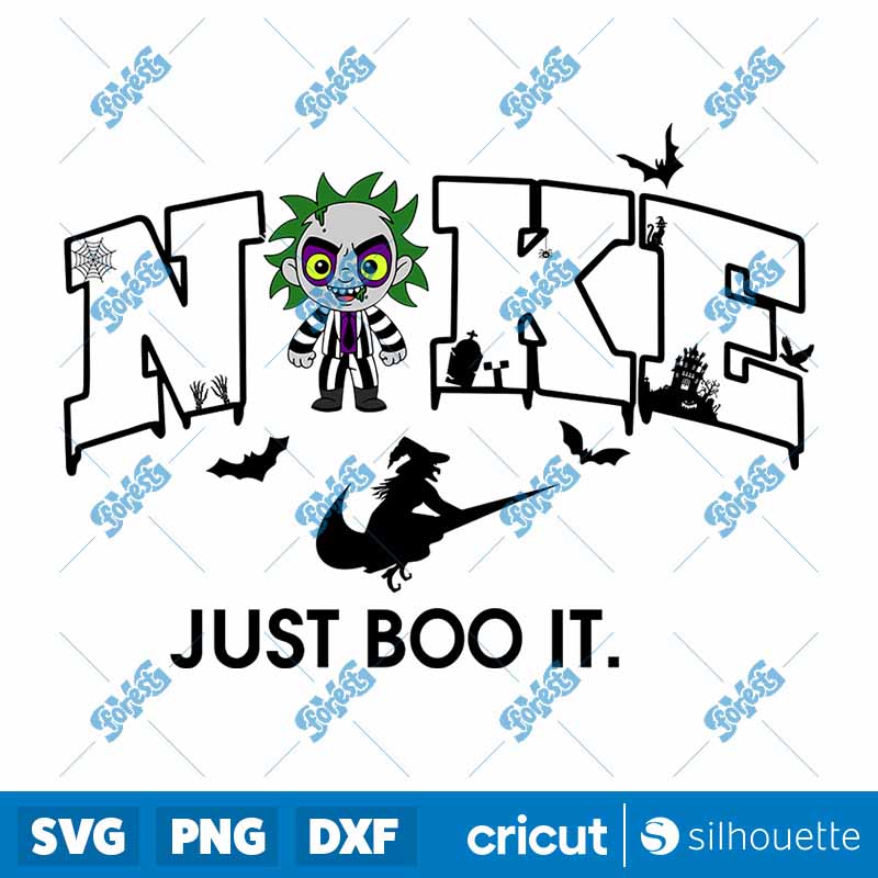 Nike Just Boo It x Baby
  Beetlejuice SVG