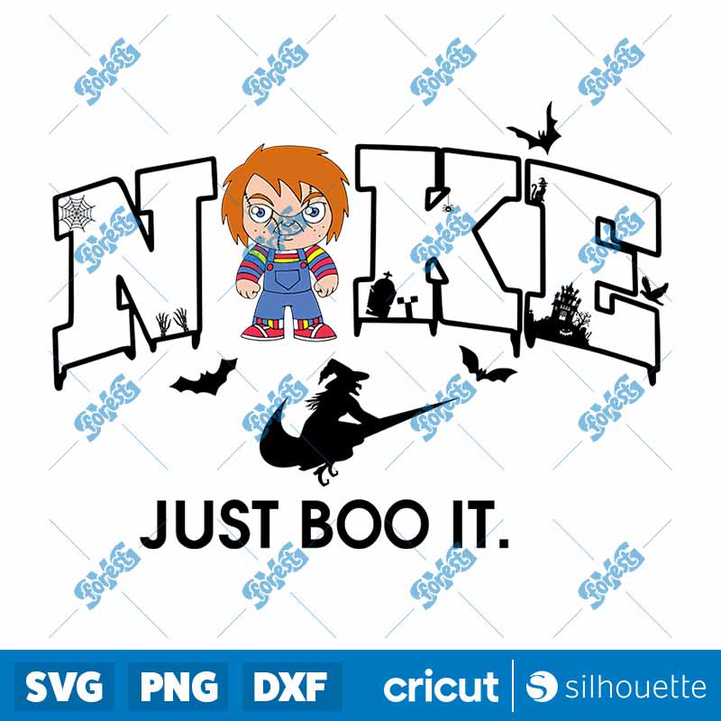 Nike Just Boo It x Baby Chucky
  SVG