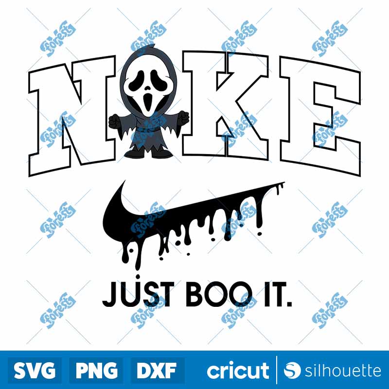 Nike Just Boo It x Baby
  Ghostface SVG