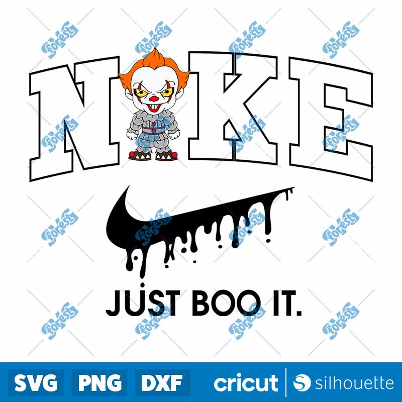 Nike Just Boo It x Baby
  Pennywise SVG