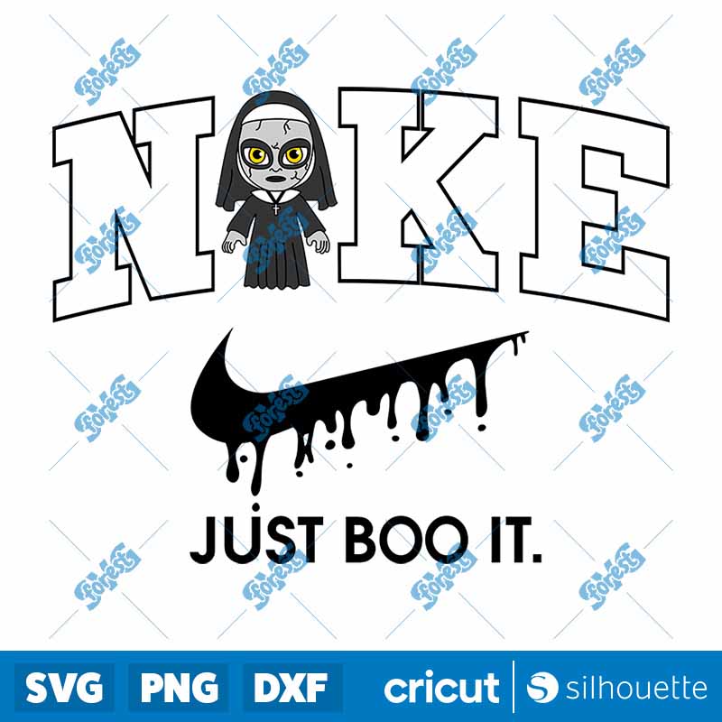 Nike Just Boo It x Baby The
  Nun SVG