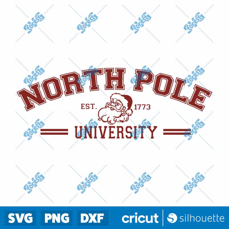 North Pole University SVG