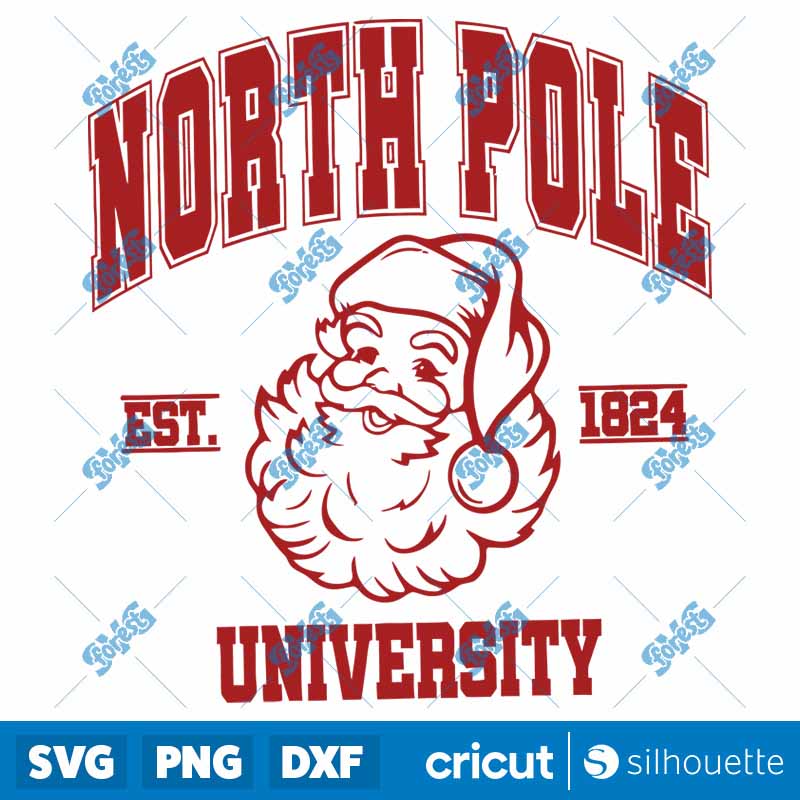 North Pole University SVG