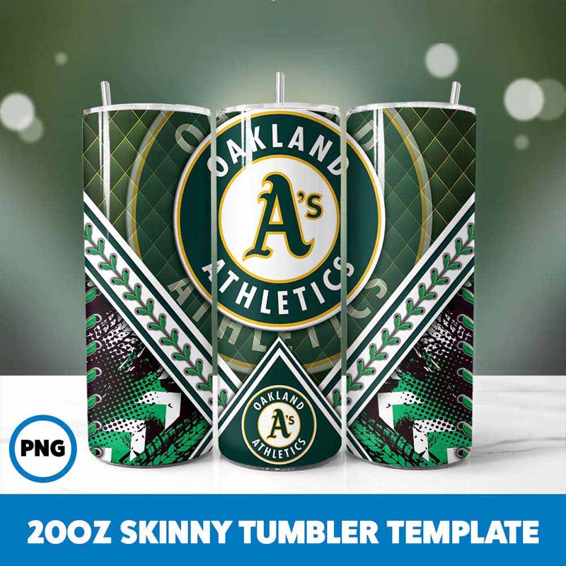 Oakland Athletics 20oz Tumbler
Wrap