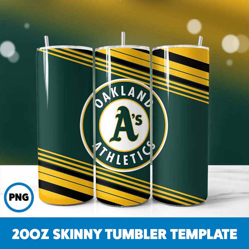 Oakland Athletics 20oz Tumbler
Wrap