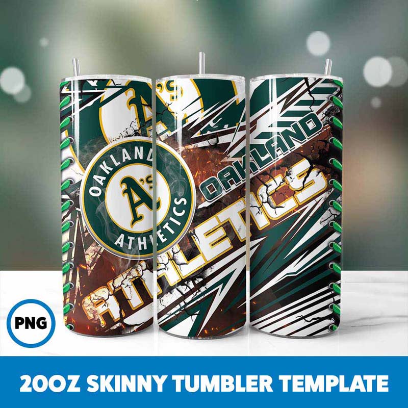 Oakland Athletics Tumbler Wrap