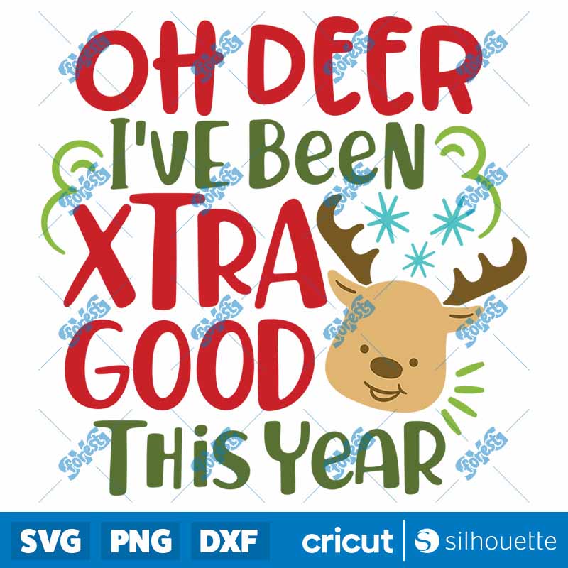 Oh Deer Christmas SVG