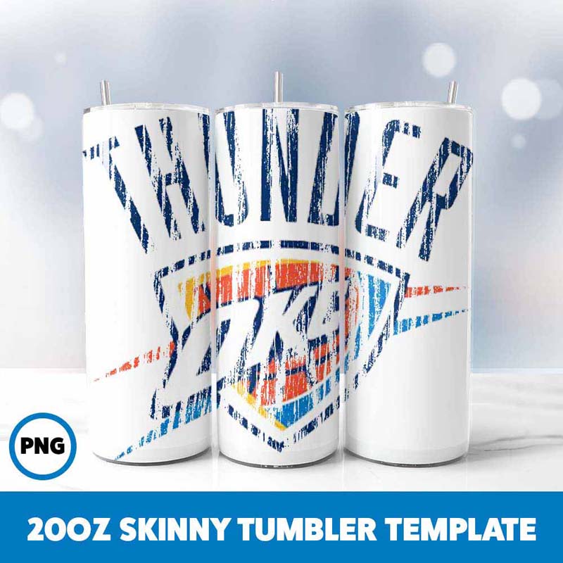 Oklahoma City Thunder Wood
Tumbler Wrap