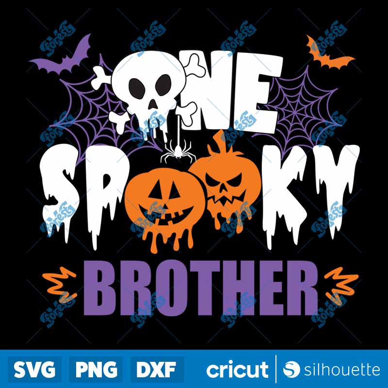 One Spooky Brother SVG