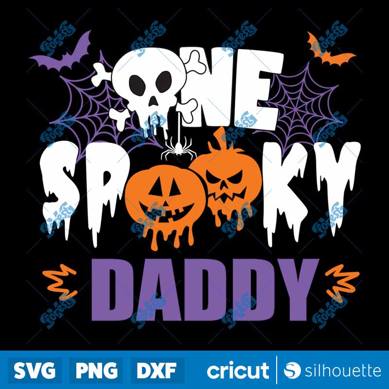 One Spooky Daddy SVG