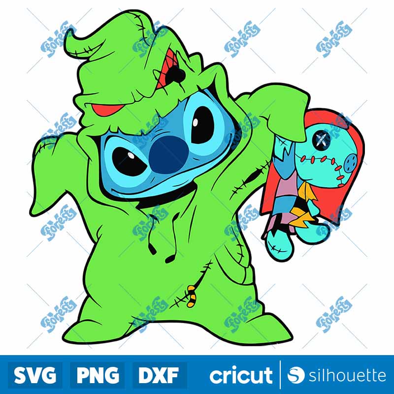 Oogie Boogie x Sally x Stitch
SVG