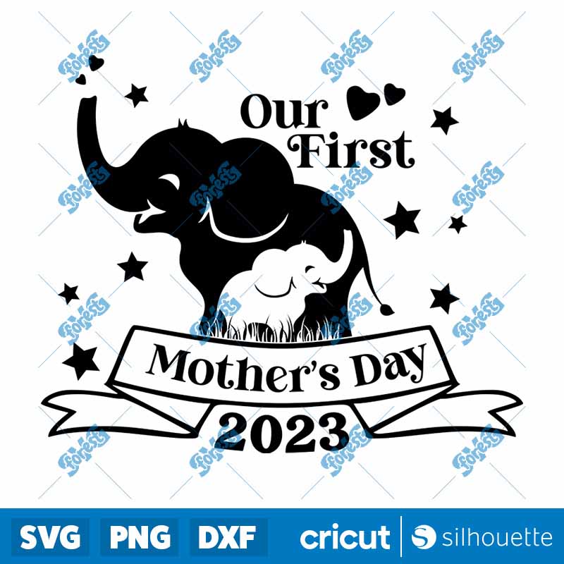 Our First Mothers Day T shirt
SVG