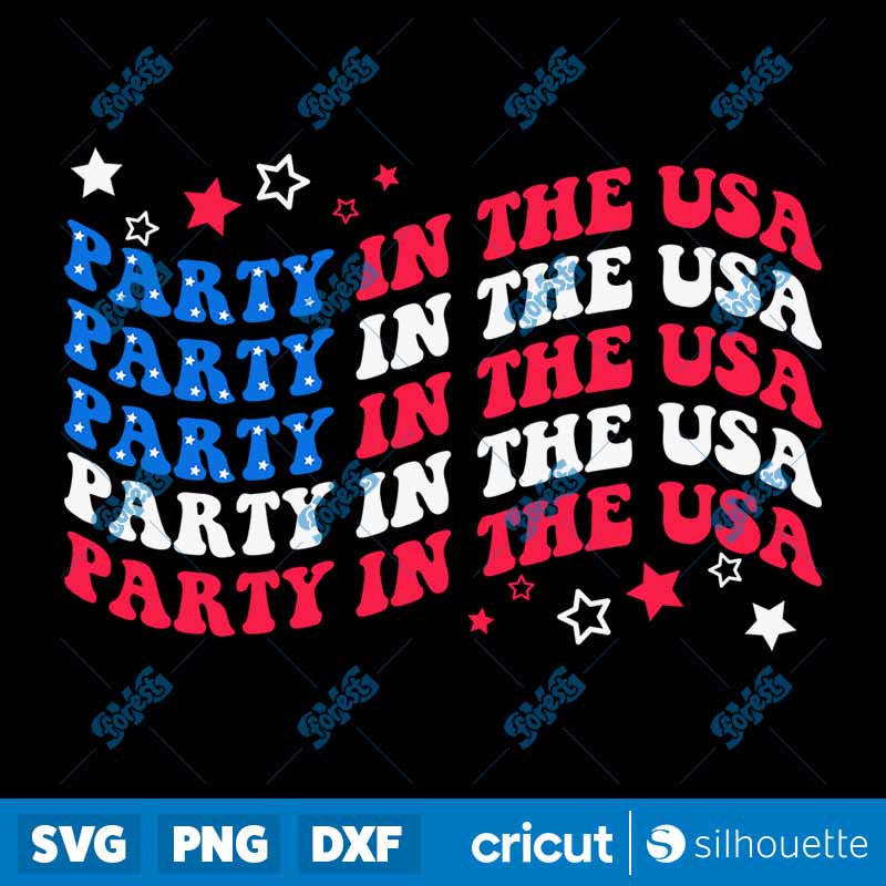 Party In The USA SVG