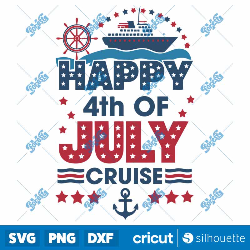 Patriotic Day Happy 4th Of
  July Cruise SVG