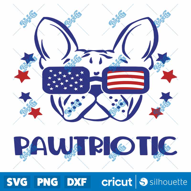 Pawtriotic SVG