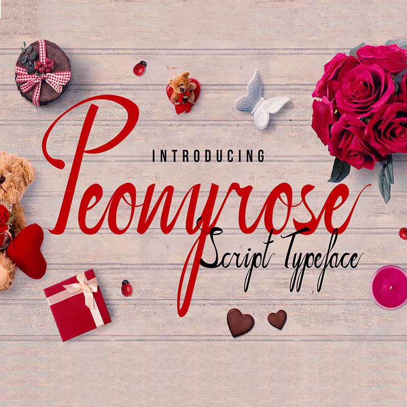 Peonyrose Font