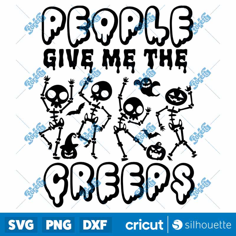 People Give Me the Creeps SVG