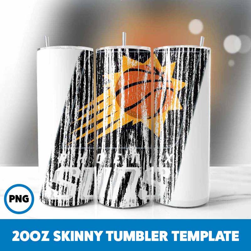 Phoenix Suns Wood Tumbler Wrap