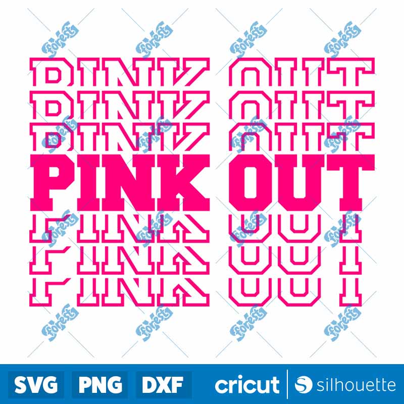 Pink Out SVG