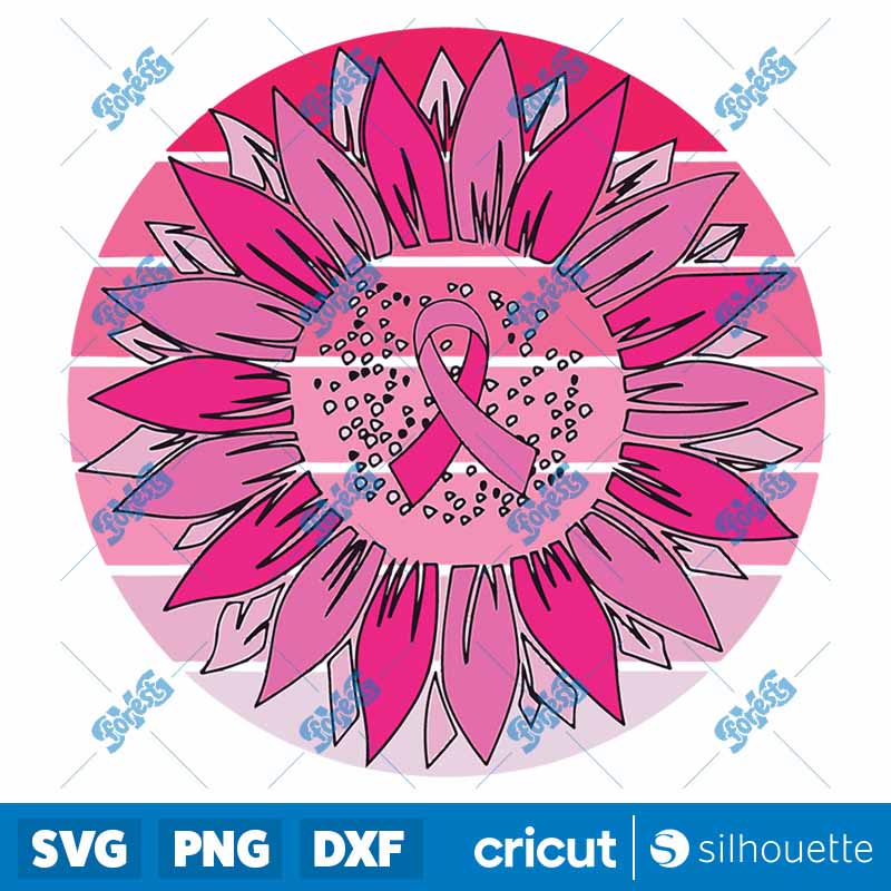 Pink Ribbon Breast Cancer
Awareness Costume Retro SVG