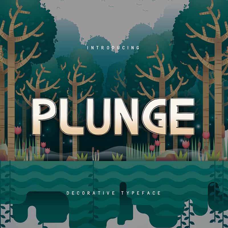 Plunge Font