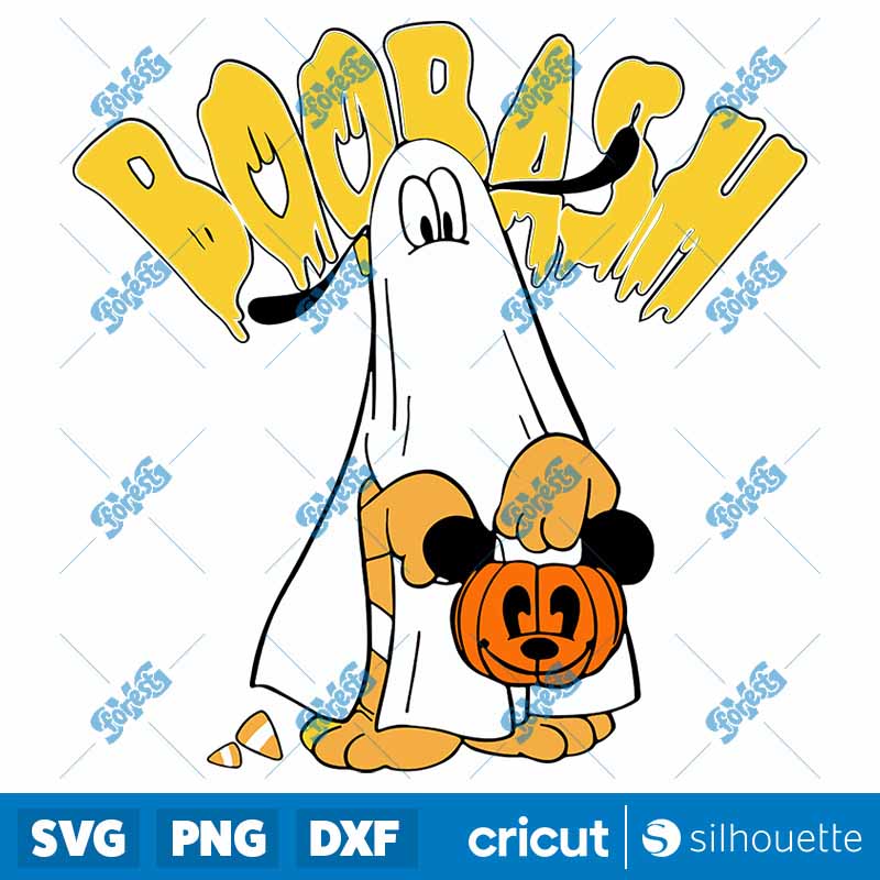 Pluto BooBash Halloween SVG