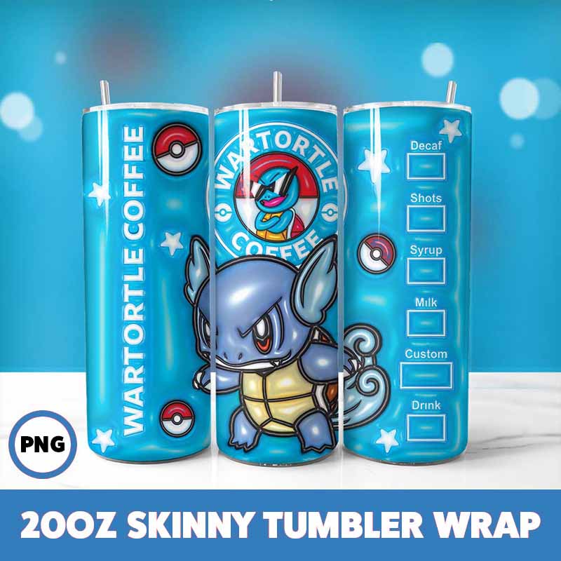 Pokemon Video Games Tumbler
  Wrap