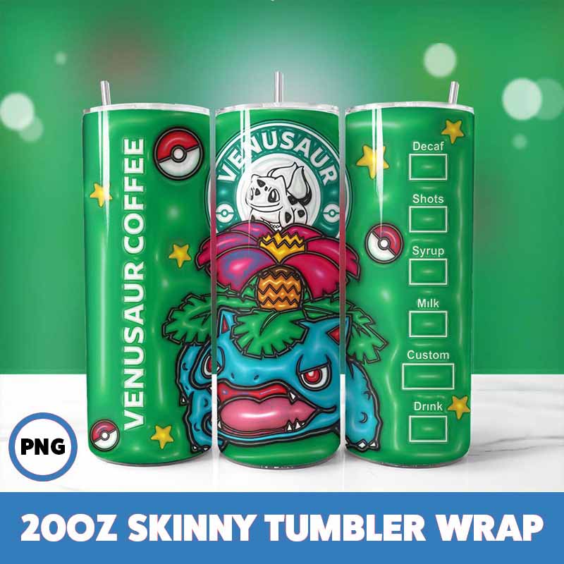 Pokemon Video Games Tumbler
  Wrap