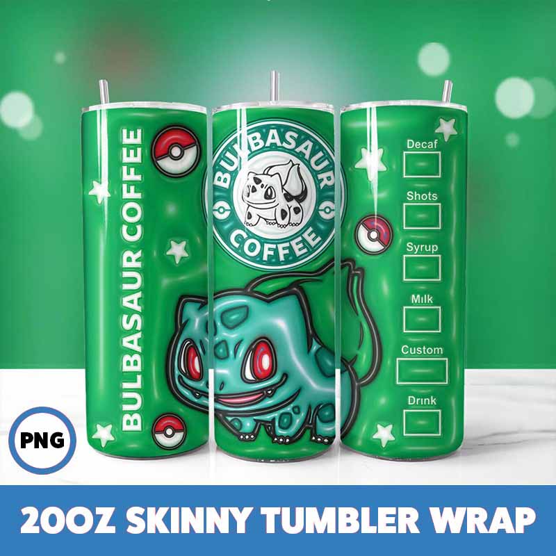 Pokemon Video Games Tumbler
  Wrap