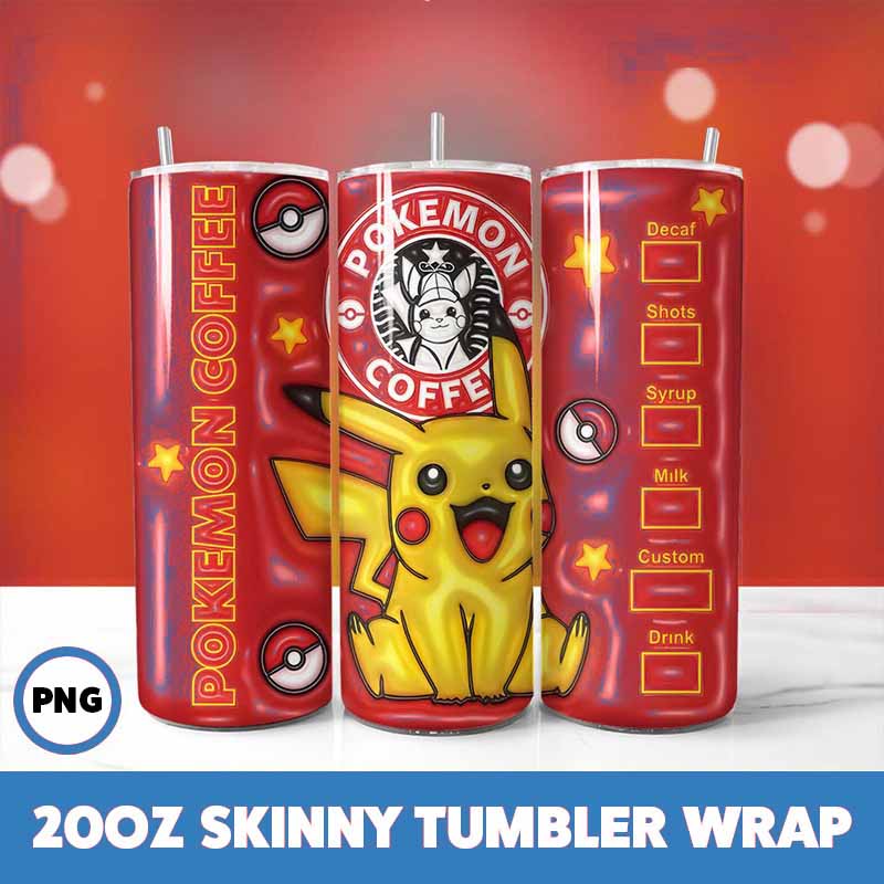 Pokemon Video Games Tumbler
  Wrap