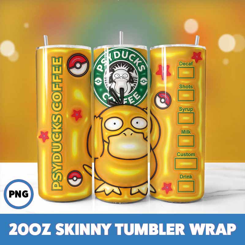 Pokemon Video Games Tumbler
  Wrap