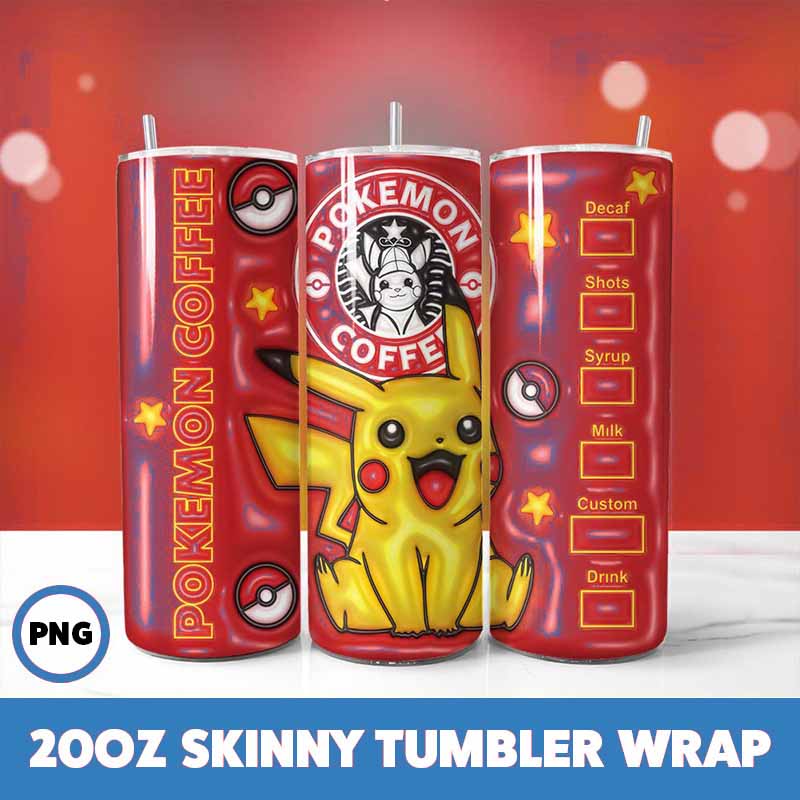 Pokemon Video Games Tumbler
  Wrap