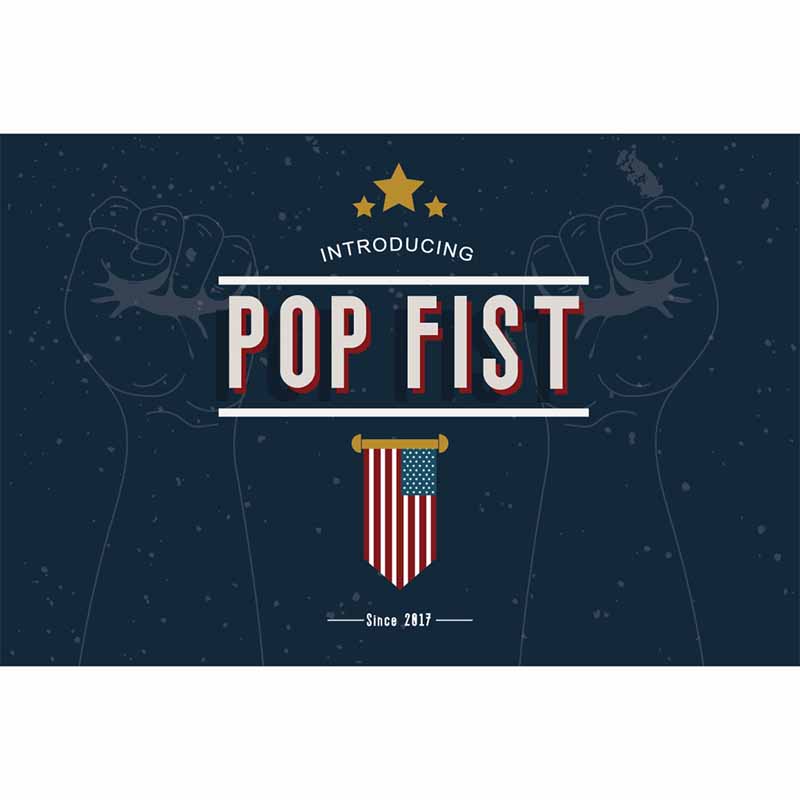 Pop Fist Font