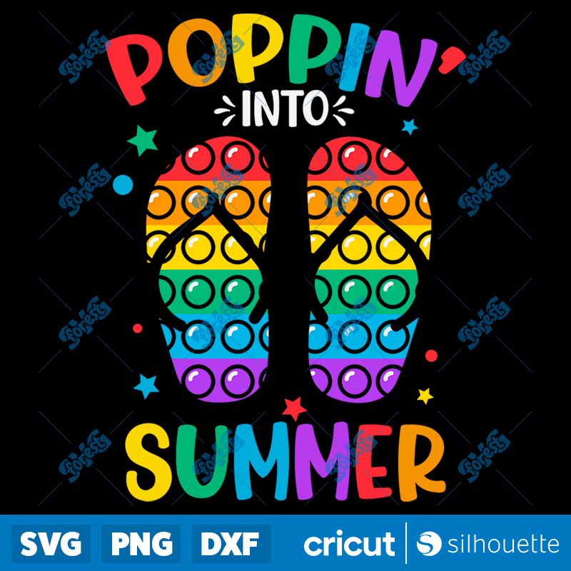 Poppin' Into Summer SVG