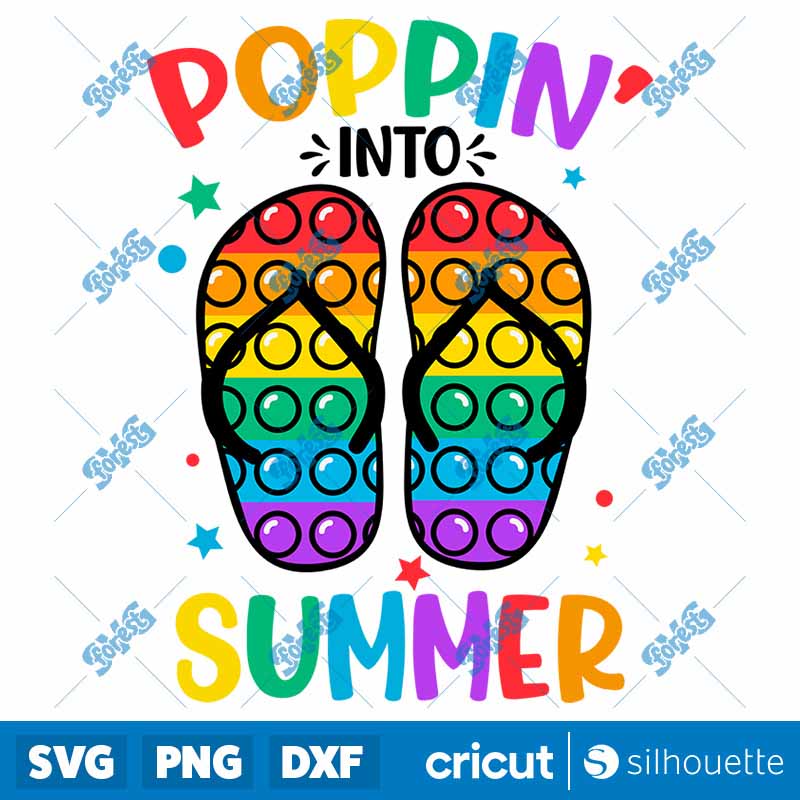 Poppin' Into Summer SVG